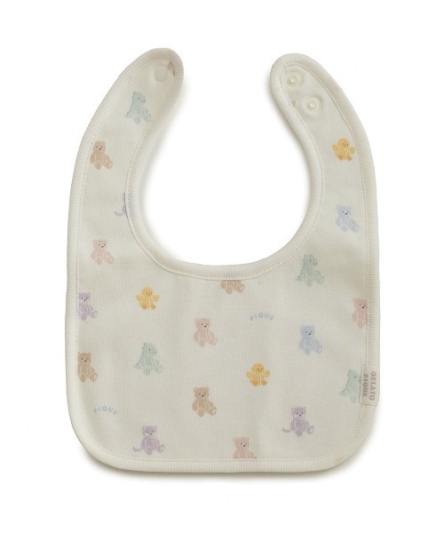 gelato pique(ジェラートピケ)の「【ラッピング済み】【BABY】ベアニットキャップ&スタイ2点セット ギフトBOX(ベビーギフト・キッズ・ブルー/ベージュ/ピンク・FREE)」の19枚目の写真