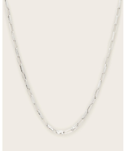LUCAS STERLING SILVER CHAIN NECKLACE | LUCAS スターリング シルバー チェーン ネックレス