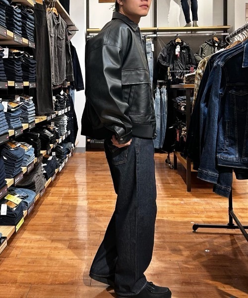 Levi's(リーバイス)の「【Levi's】「578」バギージーンズ (90年代復刻 / テーパードフィット / ストリートトレンド / ライトデニム)(デニムパンツ・メンズ・ダークインディゴブルー・32inch/30inch/28inch/34inch/36inch/31inch/29inch/33inch)」の16枚目の写真