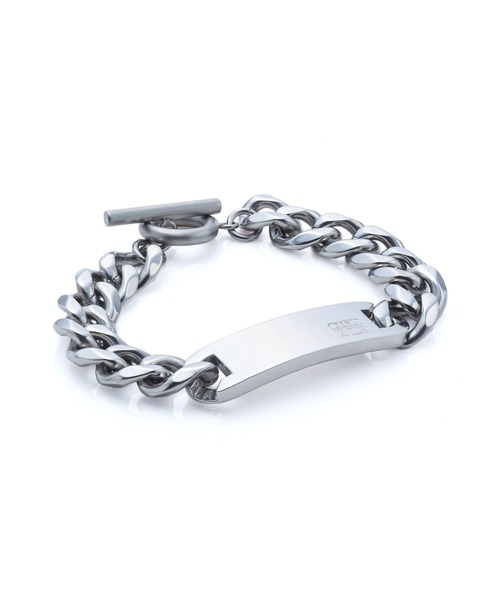 LION HEART(ライオンハート)の「【限定展開】“LH-1”IDブレスレット/サージカルステンレス(金属アレルギー対応)【LION HEART / ライオンハート】(ブレスレット・メンズ・シルバー・M)」の6枚目の写真