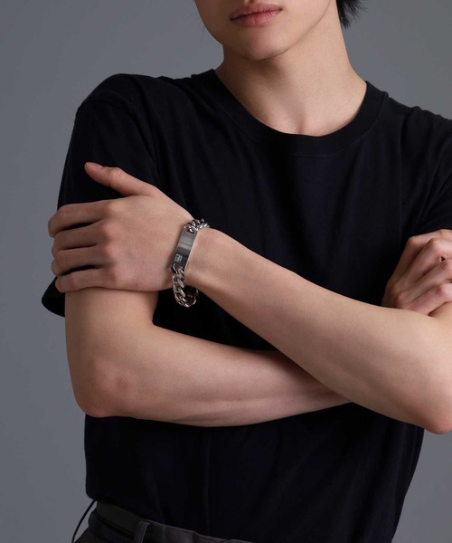 LION HEART(ライオンハート)の「【限定展開】“LH-1”IDブレスレット/サージカルステンレス(金属アレルギー対応)【LION HEART / ライオンハート】(ブレスレット・メンズ・シルバー・M)」の11枚目の写真