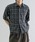 EPNK�i�C�[�s�[�G�k�P�[�j�́u�yEPNK�zDamage half sleeve check shirt / �_���[�W�n�[�t�X���[�u�`�F�b�N�V���c�i�V���c/�u���E�X�j�v�b�u���b�N