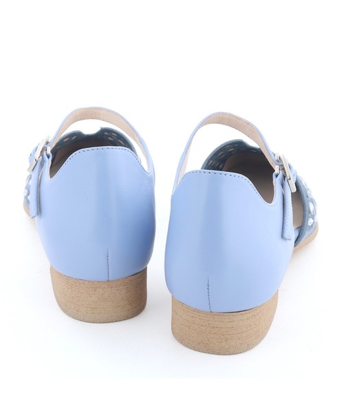 cava cava（サヴァサヴァ）の「ポインテッドセパレートパンプス　1320676（パンプス・レディース・ライトブルー/ブラック/ゴールド・24cm/23.5cm/23cm/22.5cm/24.5cm）」の20枚目の写真