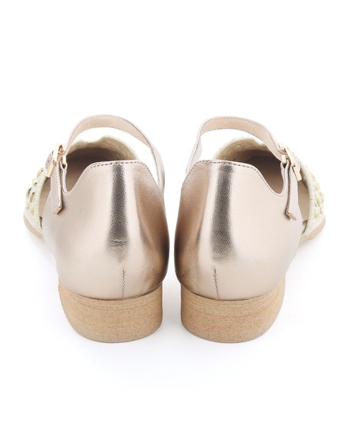 cava cava（サヴァサヴァ）の「ポインテッドセパレートパンプス　1320676（パンプス・レディース・ライトブルー/ブラック/ゴールド・24cm/23.5cm/23cm/22.5cm/24.5cm）」の13枚目の写真