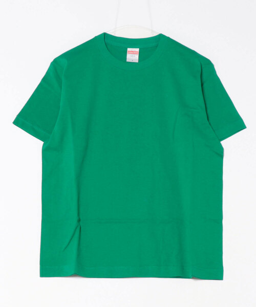 CERCA(チェルカ)の「United Athle/5.0オンス ユニバーサル フィット 無地 半袖 Tシャツ(Tシャツ/カットソー・メンズ・グリーン/ダークブラウン/イエロー/パープル/ベビーピンク/ライトブルー/オレンジ/サンドベージュ/グレー・X-LARGE/SMALL/MEDIUM/LARGE)」の5枚目の写真