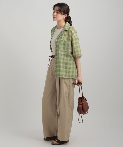 GEORGE'S（ジョージズ）の「タックチノパンツ（チノパンツ・レディース・ホワイト/ベージュ・SMALL/MEDIUM）」の20枚目の写真