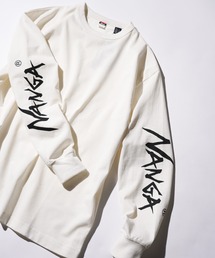 NANGA / ナンガ ECO HYBRID SLV LOGO L/S TEE エコハイブリッド スリーブ ロゴ ロングスリーブTシャツ