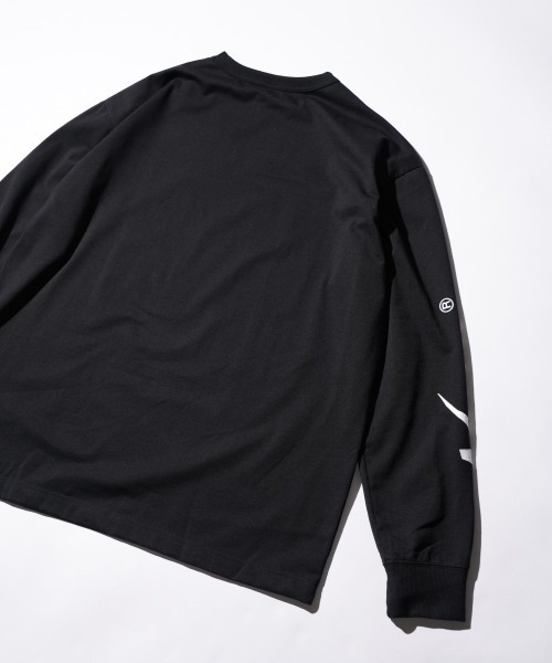 NANGA(ナンガ)の「NANGA / ナンガ ECO HYBRID SLV LOGO L/S TEE エコハイブリッド スリーブ ロゴ ロングスリーブTシャツ(Tシャツ/カットソー・メンズ・ブラック/ホワイト・MEDIUM/LARGE/X-LARGE)」の16枚目の写真