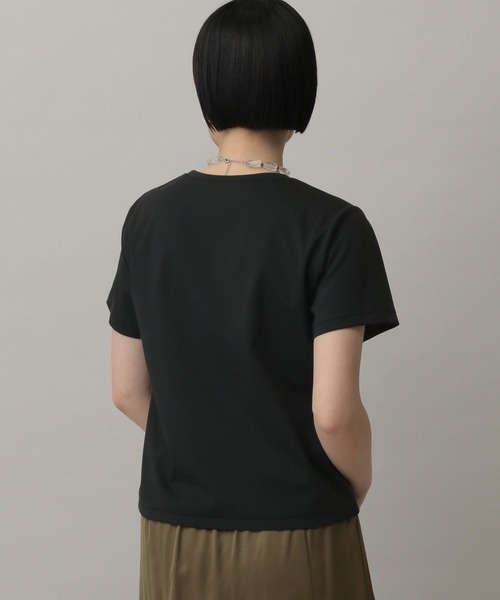 A part by（アパートバイ）の「NEWSTARポンチ_半袖（Tシャツ/カットソー・レディース・オフホワイト/ブラック・FREE）」の11枚目の写真