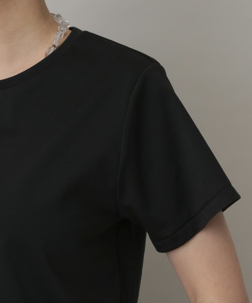 A part by（アパートバイ）の「NEWSTARポンチ_半袖（Tシャツ/カットソー・レディース・オフホワイト/ブラック・FREE）」の16枚目の写真