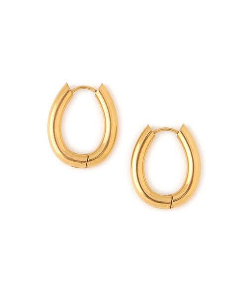 VIS(ビス)の「Uフープピアス(ピアス(両耳用)・レディース・ゴールド/シルバー・FREE)」の5枚目の写真