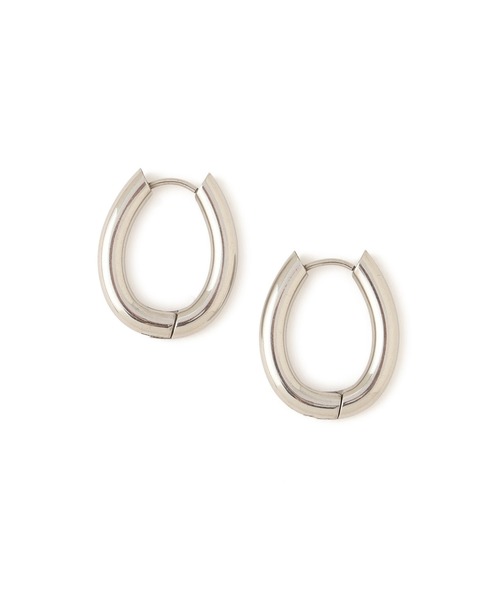 VIS(ビス)の「Uフープピアス(ピアス(両耳用)・レディース・ゴールド/シルバー・FREE)」の8枚目の写真