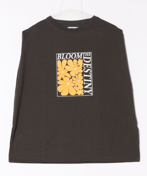 Chillfar（チルファー）の「ロゴノースリーブ(M1)（Tシャツ/カットソー・レディース・キナリ/オートミール/イエロー/グレー系1/ネイビー系1/ネイビー系2/ブルー/ホワイト系1/ホワイト系2/グレー系2・FREE）」の6枚目の写真