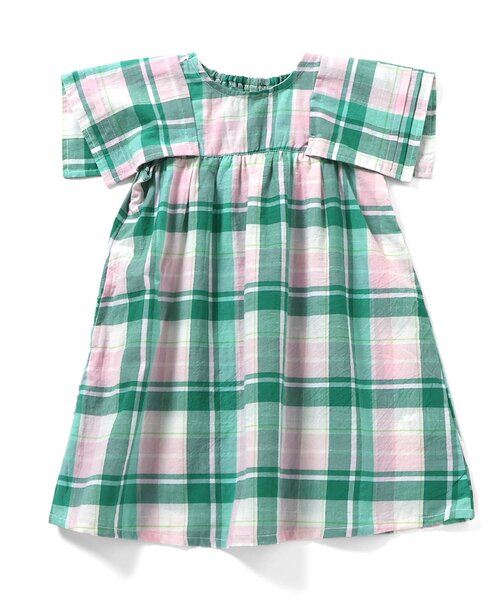 apres les cours（アプレレクール）の「【WEB限定/ジュニア対応】まいにちワンピース（ワンピース・キッズ・サックスブルー/イエロー/グリーン/レッド・100/110/120/130/140/90/80）」の13枚目の写真