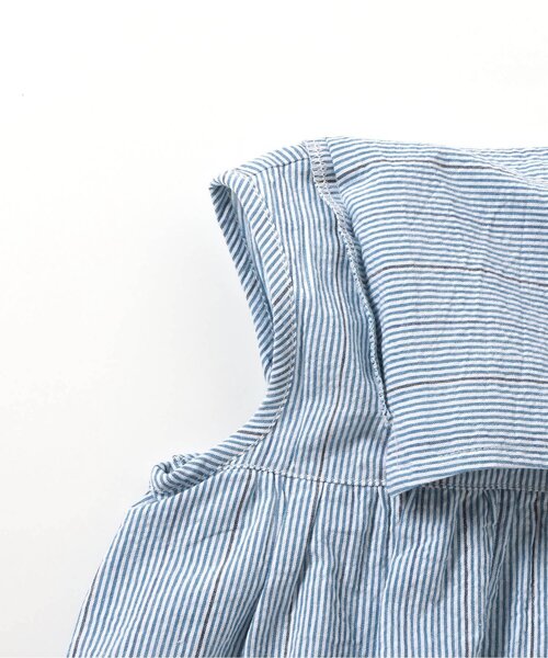 apres les cours（アプレレクール）の「【WEB限定/ジュニア対応】まいにちワンピース（ワンピース・キッズ・サックスブルー/イエロー/グリーン/レッド・100/110/120/130/140/90/80）」の6枚目の写真