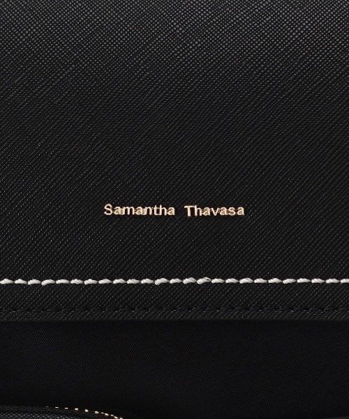 Samantha Thavasa(サマンサタバサ)の「ナイロン×合皮 リュック(バックパック/リュック・レディース・ベージュ/ブラック・FREE)」の6枚目の写真