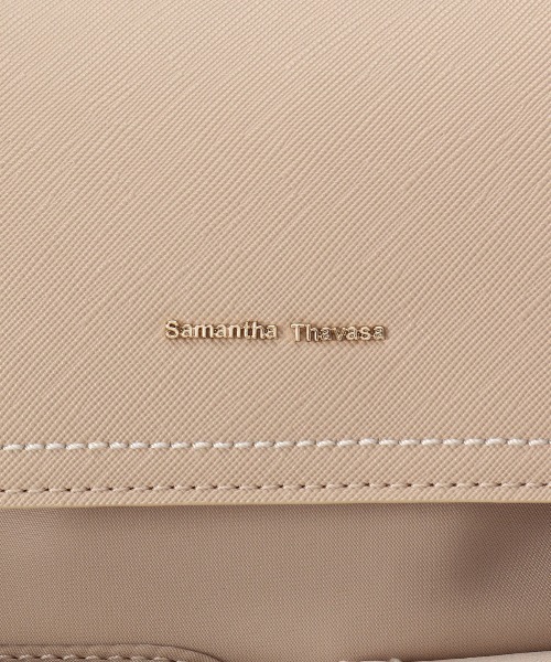 Samantha Thavasa(サマンサタバサ)の「ナイロン×合皮 リュック(バックパック/リュック・レディース・ベージュ/ブラック・FREE)」の11枚目の写真
