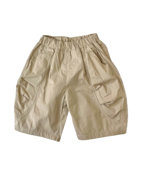 aimoha(アイモハ)の「【aimoha-KIDS-】リラックスカーゴショートパンツ (SS)(カーゴパンツ・キッズ・ブラック/チョコ/ライトベージュ/パープル・110/130/120/90/100)」の3枚目の写真
