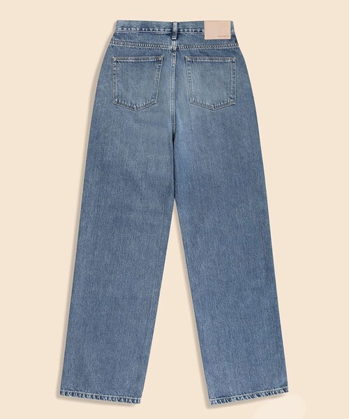 BROOKS BROTHERS(ブルックスブラザーズ)の「コットン ワイドレッグ デニムパンツ(デニムパンツ・レディース・ライトブルー・0/2/6/8)」の2枚目の写真