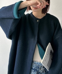 セール】カーディガン/ボレロ（ブルー・ネイビー/青色系）ファッション