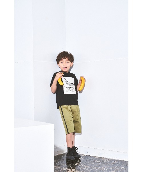 maarook(マルーク)の「ツイルストレッチラインショートパンツ(その他パンツ・キッズ・グリーン/ベージュ・160cm/150cm/140cm)」の18枚目の写真
