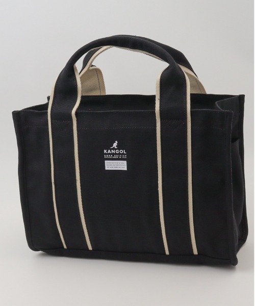 KANGOL(カンゴール)の「KANGOL KGC-2 2WAYバッグ(トートバッグ・レディース・ネイビー/ブラック/ホワイト・FREE)」の10枚目の写真
