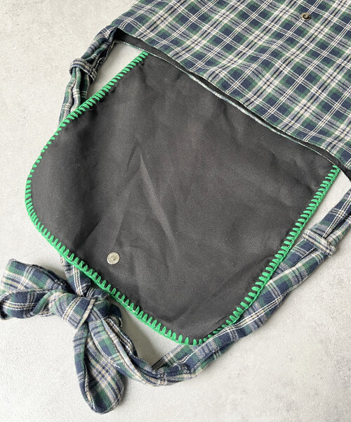 CPCM（シーピーシーエム）の「ステッチフラップショルダーバッグ（ショルダーバッグ・メンズ・ネイビー/ブラック/アイボリー/ブラック系その他・FREE）」の22枚目の写真