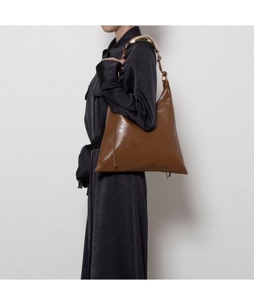 Mode et Jacomo（モードエジャコモ）の「【LE VERNIS】トートバッグ（ショルダーバッグ・レディース・ブラック/オリーブ/ブラウン・FREE）」の7枚目の写真