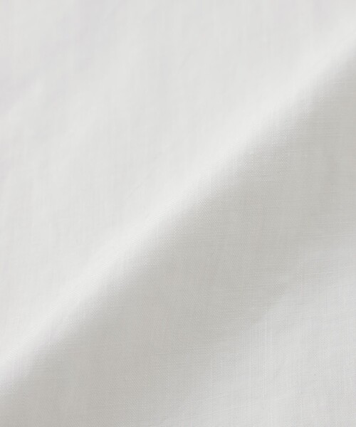 MACKINTOSH LONDON（マッキントッシュ ロンドン）の「【LEON掲載】ハイカウントリネンバンドカラーシャツ（シャツ/ブラウス・メンズ・グリーン系その他5/ホワイト/ブラック・XL/L/M）」の7枚目の写真