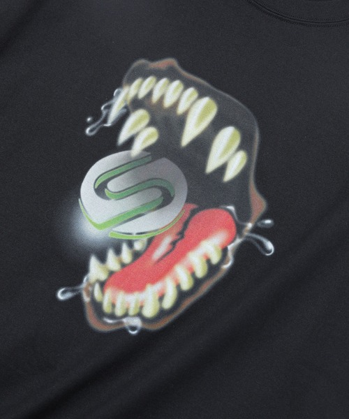 SILAS（サイラス）の「MOUTH S/S TEE（Tシャツ/カットソー・メンズ・チャコール/ブラック/アッシュ・M/L/XL）」の13枚目の写真
