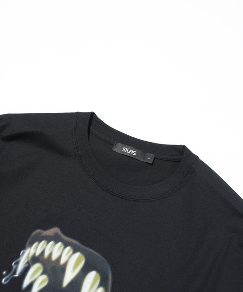SILAS（サイラス）の「MOUTH S/S TEE（Tシャツ/カットソー・メンズ・チャコール/ブラック/アッシュ・M/L/XL）」の14枚目の写真