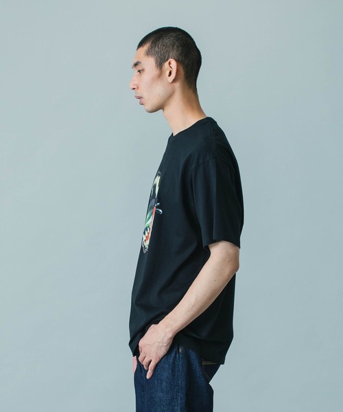 SILAS（サイラス）の「MOUTH S/S TEE（Tシャツ/カットソー・メンズ・チャコール/ブラック/アッシュ・M/L/XL）」の6枚目の写真