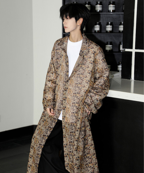 neos(ネオス)の「【neos】ロングシルエット レオパード フラワー 総柄 レトロ シアー シャツ(シャツ/ブラウス・メンズ・その他1/その他2/その他3・MEDIUM/LARGE)」の16枚目の写真