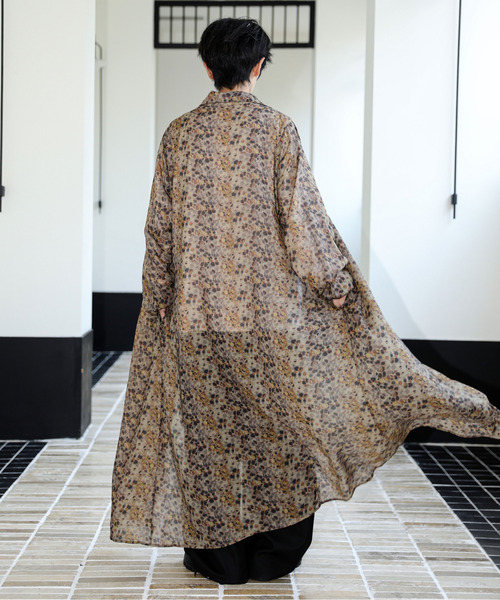 neos(ネオス)の「【neos】ロングシルエット レオパード フラワー 総柄 レトロ シアー シャツ(シャツ/ブラウス・メンズ・その他1/その他2/その他3・MEDIUM/LARGE)」の19枚目の写真