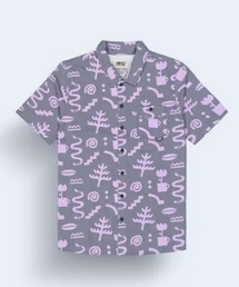 【PICTURE/ピクチャー】MATAIKONA SS SHIRT　半袖　総柄シャツ