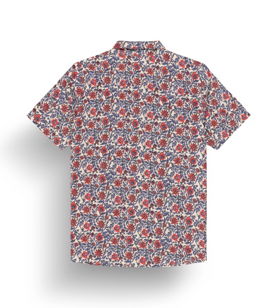 PICTURE ORGANIC CLOTHING(ピクチャーオーガニッククロージング)の「【PICTURE/ピクチャー】MATAIKONA SS SHIRT 半袖 総柄シャツ(シャツ/ブラウス・メンズ・パープル/ホワイト×レッド/ブラック系その他/ブラック系その他2/オレンジ系その他/グリーン系その他・MEDIUM/LARGE)」の18枚目の写真