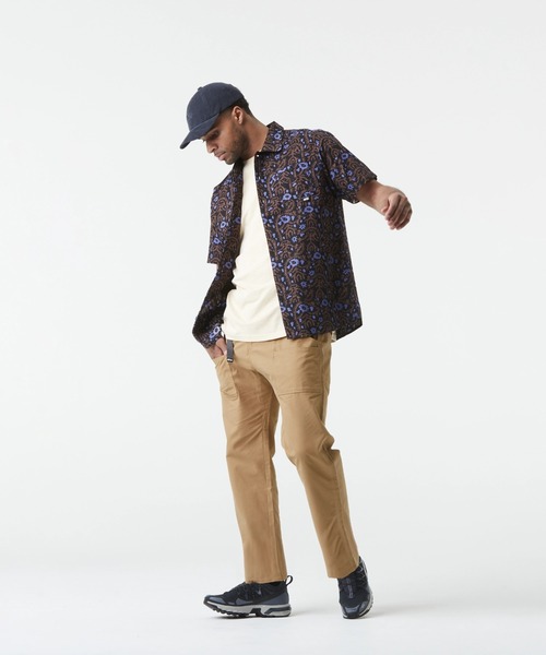 PICTURE ORGANIC CLOTHING(ピクチャーオーガニッククロージング)の「【PICTURE/ピクチャー】MATAIKONA SS SHIRT 半袖 総柄シャツ(シャツ/ブラウス・メンズ・パープル/ホワイト×レッド/ブラック系その他/ブラック系その他2/オレンジ系その他/グリーン系その他・MEDIUM/LARGE)」の19枚目の写真