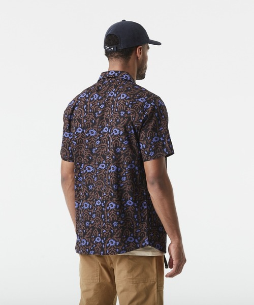 PICTURE ORGANIC CLOTHING(ピクチャーオーガニッククロージング)の「【PICTURE/ピクチャー】MATAIKONA SS SHIRT 半袖 総柄シャツ(シャツ/ブラウス・メンズ・パープル/ホワイト×レッド/ブラック系その他/ブラック系その他2/オレンジ系その他/グリーン系その他・MEDIUM/LARGE)」の20枚目の写真