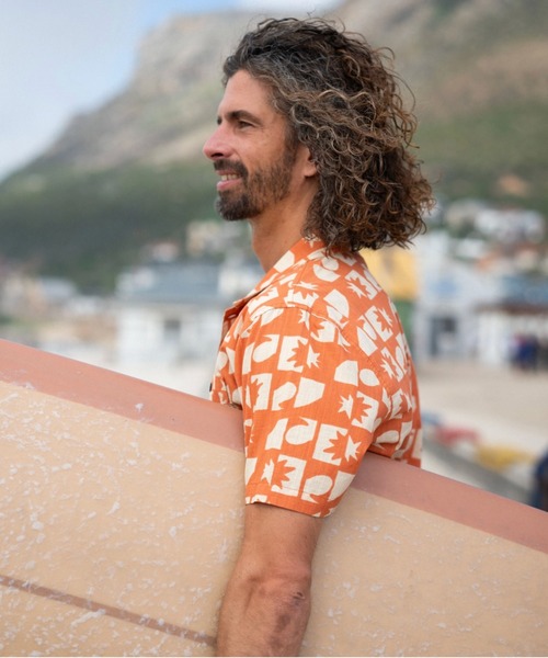 PICTURE ORGANIC CLOTHING(ピクチャーオーガニッククロージング)の「【PICTURE/ピクチャー】MATAIKONA SS SHIRT 半袖 総柄シャツ(シャツ/ブラウス・メンズ・パープル/ホワイト×レッド/ブラック系その他/ブラック系その他2/オレンジ系その他/グリーン系その他・MEDIUM/LARGE)」の13枚目の写真