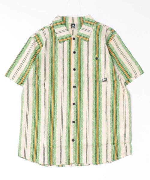 PICTURE ORGANIC CLOTHING(ピクチャーオーガニッククロージング)の「【PICTURE/ピクチャー】MATAIKONA SS SHIRT 半袖 総柄シャツ(シャツ/ブラウス・メンズ・パープル/ホワイト×レッド/ブラック系その他/ブラック系その他2/オレンジ系その他/グリーン系その他・MEDIUM/LARGE)」の11枚目の写真