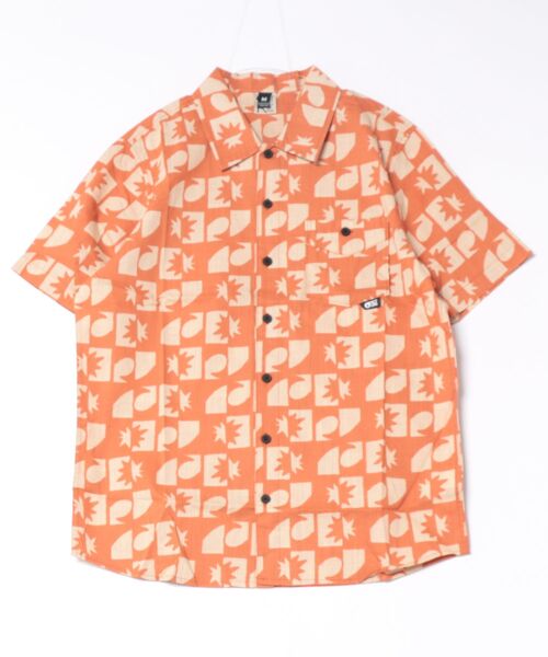 PICTURE ORGANIC CLOTHING(ピクチャーオーガニッククロージング)の「【PICTURE/ピクチャー】MATAIKONA SS SHIRT 半袖 総柄シャツ(シャツ/ブラウス・メンズ・パープル/ホワイト×レッド/ブラック系その他/ブラック系その他2/オレンジ系その他/グリーン系その他・MEDIUM/LARGE)」の14枚目の写真