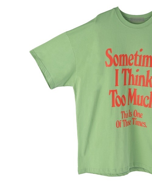 marjour（マージュール）の「LOGO OVER TEE（Tシャツ/カットソー・レディース・グリーン/ブルー・M）」の15枚目の写真