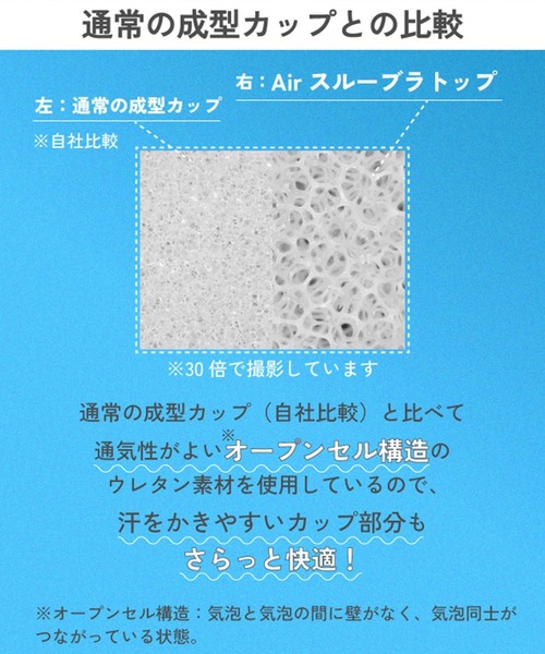 WACOAL MATERNITY（ワコールマタニティ）の「「ママリ 口コミ大賞2026 大賞受賞」　産前・産後兼用　「Airスルーブラトップ for ママ」　カップ付きインナー（インナーウェア/肌着・レディース・ピンク/ブラック/グレー系その他・L/M）」の19枚目の写真