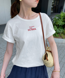 IENA - IENA/YOUNG＆OLSEN リブ半袖Tシャツ IENA（イエナ）の「YOUNGOLSEN BROAD リブ 半袖クルーネックT