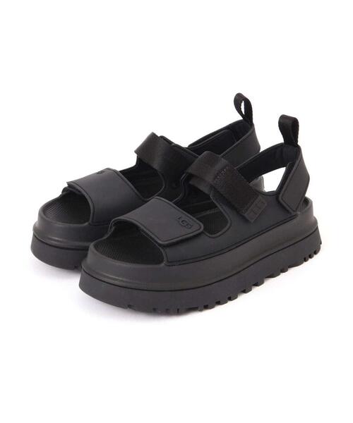 UGG(アグ)の「UGG(アグ)Goldenglow/1152685(サンダル・レディース・ホワイト/ブラック・8/7/5/6)」の2枚目の写真