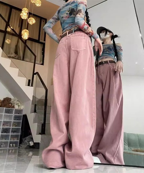 REBALANCE(リバランス)の「ワイドカラーデニム(デニムパンツ・レディース・C/A/B・X-LARGE/LARGE/MEDIUM)」の11枚目の写真