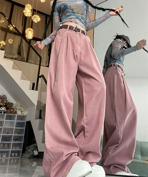 REBALANCE(リバランス)の「ワイドカラーデニム(デニムパンツ・レディース・C/A/B・X-LARGE/LARGE/MEDIUM)」の12枚目の写真