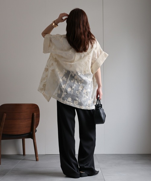 model：156cm　着用サイズ：FREE