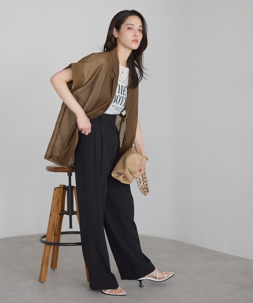model：161cm 着用サイズ：FREE