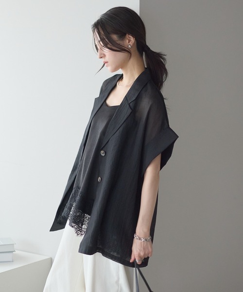 model：161cm 着用サイズ：FREE
